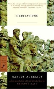 Meditações — Marcus Aurelius